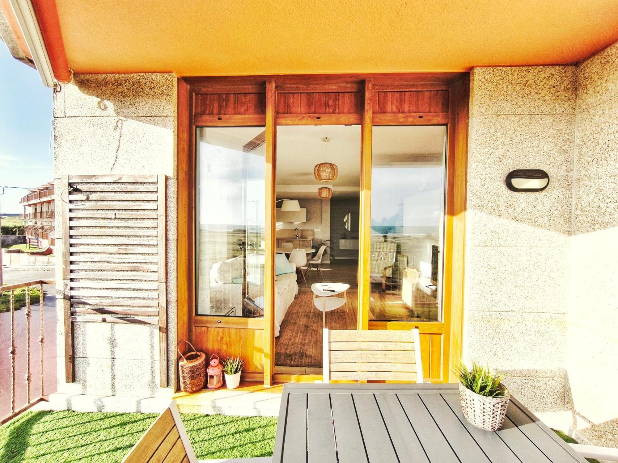 Apartamento Corrubedo Vistas Mar Y Playa Exterior photo